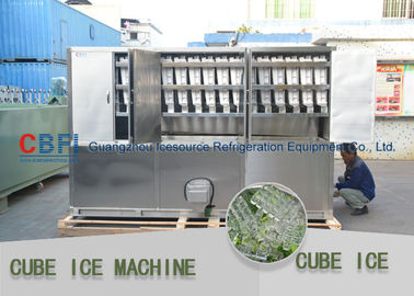 3 τόνος ανά SGS BV μηχανών κύβων πάγου ημέρας/ψυκτικών μηχανών ISO εμπορικού βαθμού