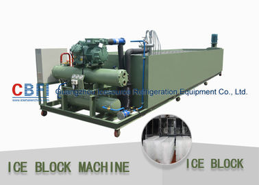 Φραγμός πάγου μέσης κλίμακας που κάνει την υδρόψυξη 1000kg μηχανών - 100000 κλ ικανότητας