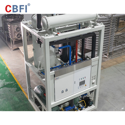 CBFI Μεγάλη μηχανή πάγου σωλήνων με δυναμική και απόδοση 20 τόνων την ημέρα