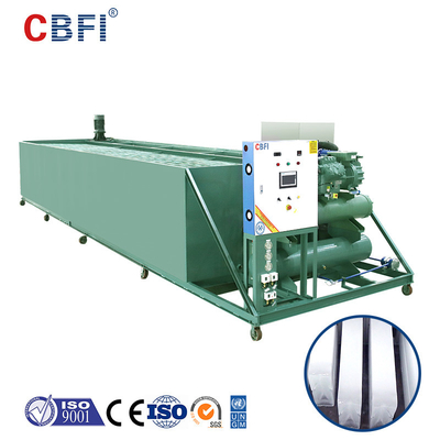 CBFI BBI100 10 τόνοι ανά μηχανή φραγμών πάγου ημέρας με τους σωλήνες σπειρών
