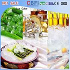 Fast Frozen Ice Cube Making Machine Crystal / Clear Ice Maker Stainless Steel 304