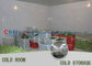 εμπορικό δωμάτιο ψυκτήρων πάχους 50mm - 200mm, ψυγείο κρύων δωματίων με τον εισαγόμενο συμπιεστή